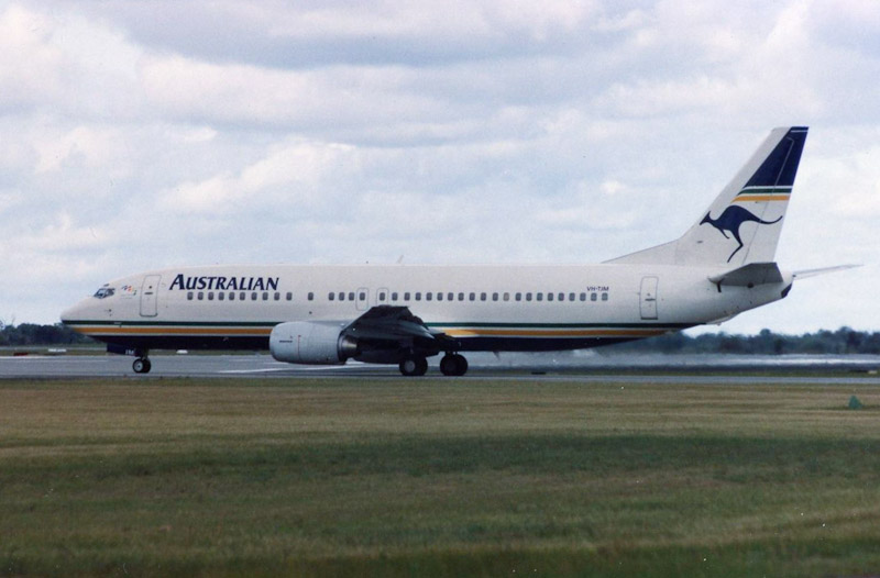 End of an era: Farewell Australian/QANTAS 737-476